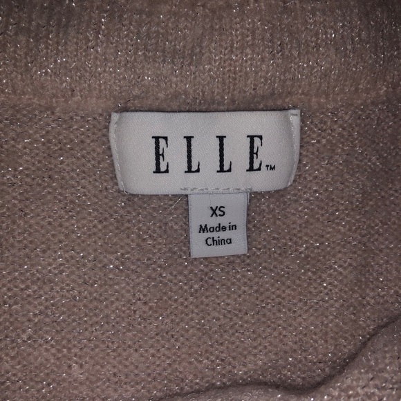 Pink sparkly off the shoulder sweater size small - Picture 2 of 2